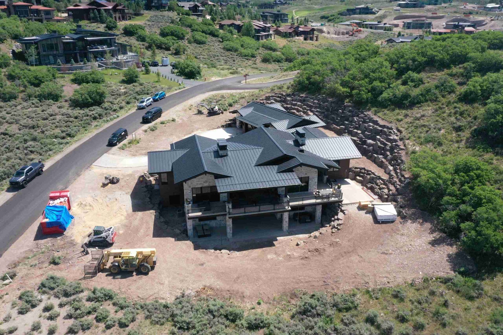 commercial roof in the desert