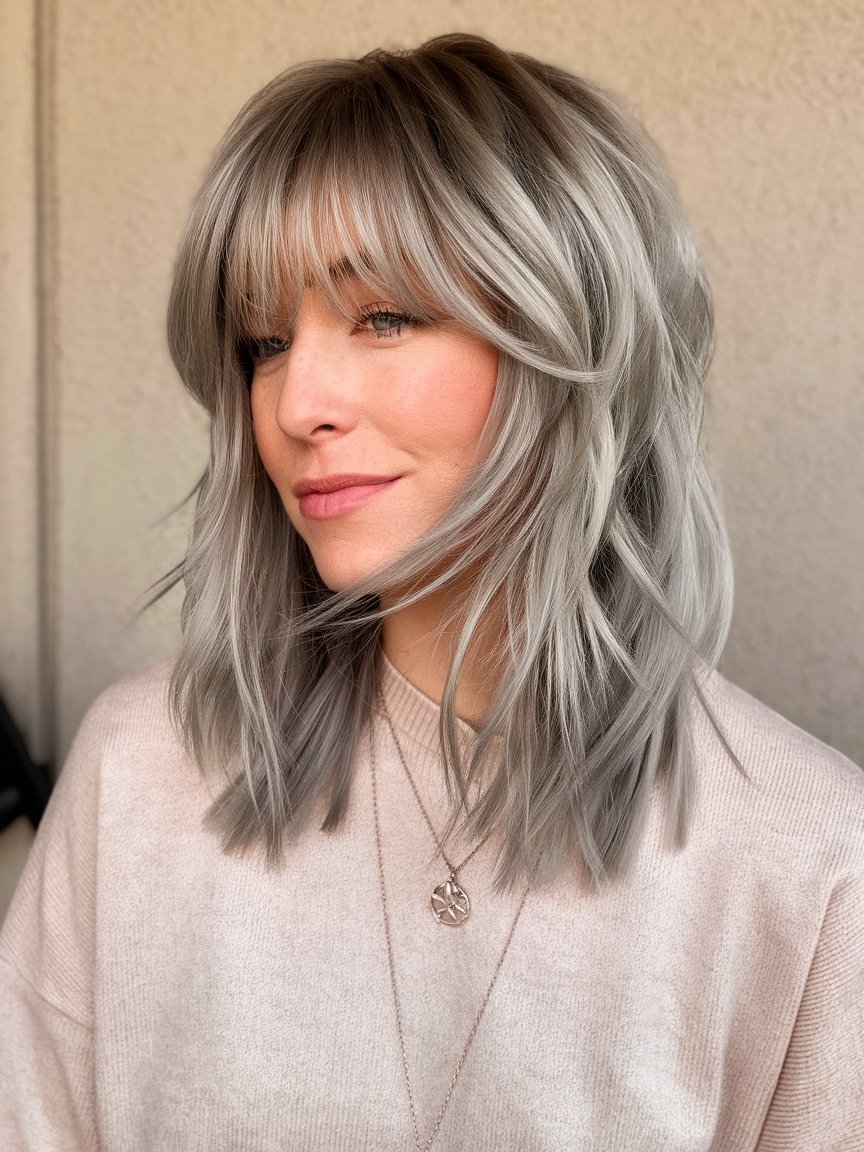 11. Popular Medium-Length Haircuts for Women Over 50