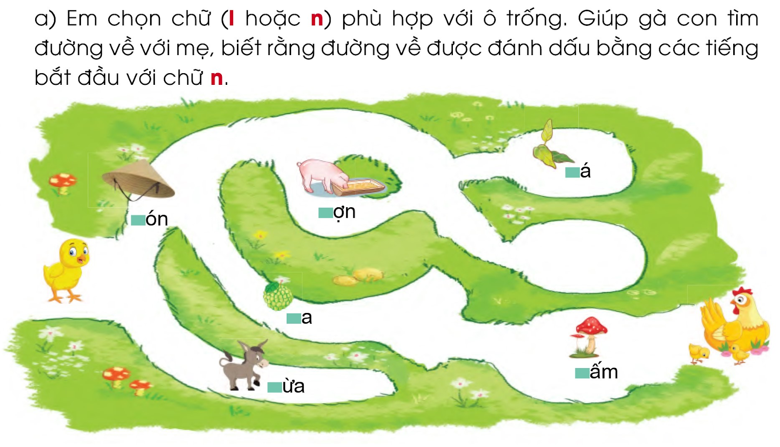 BÀI 30: QUÊ HƯƠNG CỦA EMChia sẻHãy nói với bạn về quê hương em. Giới thiệu một hình ảnh quê hương?Giải nhanh:   Tớ sinh ra và lớn lên ở Thái Bình, nổi tiếng với Bài ca năm tấn và vùng đồng bằng trù phú. Mọi người làm ruộng và sản xuất gạo xuất khẩu. Quê tớ còn có vùng biển xinh đẹp và yên bình. Tớ rất yêu và tự hào về quê hương của mình!BÀI ĐỌC 1: BÉ XEM TRANHCâu 1: Bức tranh mà bạn nhỏ xem vẽ những gì?Trả lời:Bức tranh mà bạn nhỏ xem vẽ: đồng lúa, con đò cập bến, thuyền, con cò.Câu 2: Vì sao bạn nhỏ nghĩ rằng đó là bức tranh vẽ làng quê của mình?Trả lời:Bạn nhỏ nghĩ rằng đó là bức tranh vẽ làng quê mình vì bức tranh giống buổi chiều hôm đó trời trong veo thẳng cánh cò bay.Câu 3: Nói về một hình ảnh em thích trong bài thơ.Trả lời:Hình ảnh em thích trong bài thơ là đồng lúa chín với những bông lúa chín trĩu nặng hạt cong như đuôi gà, mùi thơm lúa chín xao xuyến.Luyện tậpCâu 1: Tìm trong bài thơ một câu thể hiện sự ngạc nhiên, thích thú của bạn nhỏ khi xem tranh.Trả lời:- Trong bài thơ một câu thể hiện sự ngạc nhiên, thích thú của bạn nhỏ khi xem tranh là: Mắt bé long lanh Chợt cười ngộ nghĩnh. Câu 2: Đặt một câu thể hiện sự ngạc nhiên, thích thú của em trước một bức tranh hoặc một cảnh đẹp.Giải nhanh:Cảnh ở đây thật tuyệt!Bài viết 1Câu 1: Nghe – viếtGiải nhanh:Nghe – viết.Câu 2: Chọn vần phù hợp với ô trống: ua hay uơ?Giải nhanh:Thưở, huơ, đua, thua Câu 3: Tìm đường về với mẹGiải nhanh:a) Nón, lợm, na, lừa, lá, nấmĐường đi đúng về với mẹ là: nón, na, nấm.b) nhện, nến, bệnh viện, bập bênh, ốc sên, kênh.Đường đi đúng về với mẹ là: nhện, nến, ốc sên.Câu 4: Tập viếta) Viết chữ hoab) Viết ứng dụng: Không biết phải hỏi, muốn giỏi phải học.Giải nhanh:a) Viết chữ hoab) Viết ứng dụng: Không biết phải hỏi, muốn giỏi phải học.BÀI ĐỌC 2: RƠM THÁNG MƯỜICâu 1: Đọc câu mở đầu và cho biết: Tác giả bài đọc kể về kỉ niệm gì?Trả lời:Tác giả bài đọc kể về những kỉ niệm mùa gặt tháng Mười thời thơ ấu.Câu 2. Tìm những câu văn: a) Tả vẻ đẹp của nắng tháng Mườib) Tả vẻ đẹp của rơm tháng MườiTrả lời:a) Tả vẻ đẹp của nắng tháng Mười: Nhớ cái nắng hang tháng Mười trong như hổ phách.b) Tả vẻ đẹp của rơm tháng Mười: Những con đường làng đầy rơm vàng óng ánh. Rơm héo tảo mùi hương thơm ngầy ngậy.Câu 3: Trẻ con trong làng chơi những trò chơi gì trên những con đường, sân, ngõ đầy rơm?Trả lời:Trẻ con trong làng chạy nhảy, sưởi nắng, lăn lộn, vật nhau hay chơi trò lộn đầu xuống đất trên những con đường làng đầy rơm.Luyện tậpCâu 1: Tìm trong bài đọc các từ ngữ:a) Tả màu sắc, mùi thơm của rơm tháng Mườib) Tả hoạt động của các bạn nhỏTrả lời:a) Tả màu sắc, mùi thơm của rơm tháng Mười: vàng óng ánh, ngầy ngậy.b) Tả hoạt động của các bạn nhỏ: chạy nhảy, nô đùa, lăn lộn, vật nhau, đi lộn đầu.Câu 2: Đặt câu với một từ ngữ em vừa tìm được ở bài tập 1.Trả lời:- Đặt câu:Những con đường rơm vàng óng ánh trải dài khắp miền quê.Bọn trẻ chơi đùa, chạy nhảy trông thật vui vẻ.Bài viết 2
