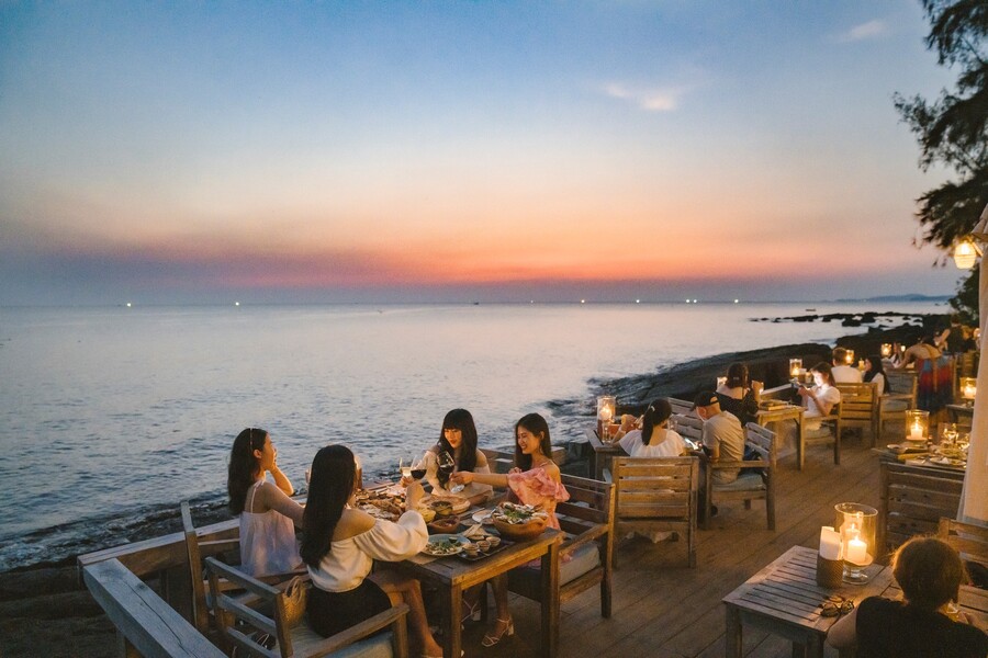 Indulge in an unforgettable dining experience at On The Rock Restaurant. Source: Fanpage On The Rock Restaurant Managed by Mango Bay Resort