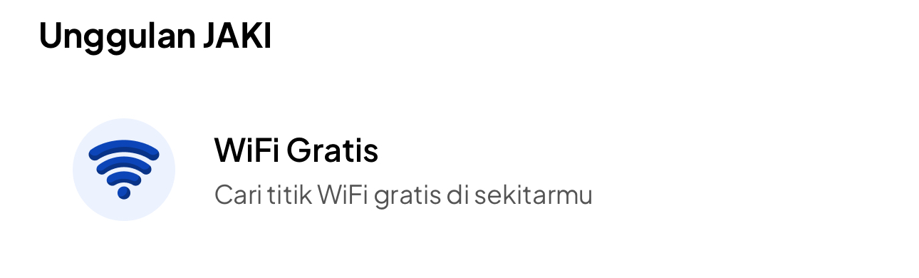 Akses Wifi Gratis Lewat JAKI