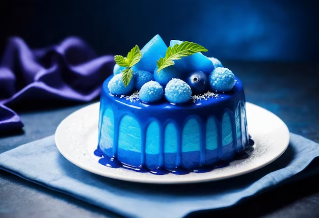 Blue cake