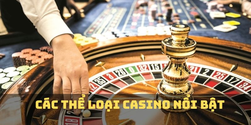 Chi tiết về thể loại casino nổi bật