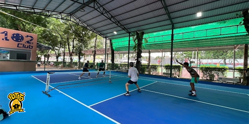 Sân Pickleball 102: 2 sân với giá thuê đồng nhất, phục vụ tận tình