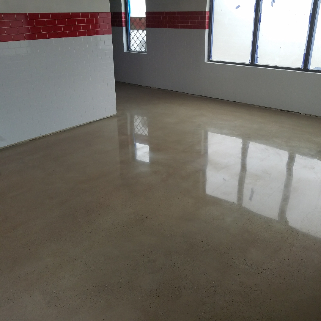 Polished concrete