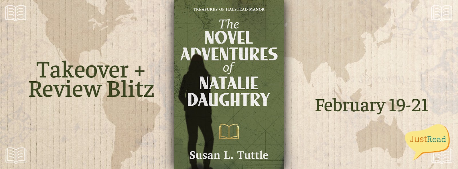 The Novel Adventures of Natalie Daughtry JustRead Takeover + Review Blitz