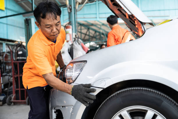 Fenders Install on Car