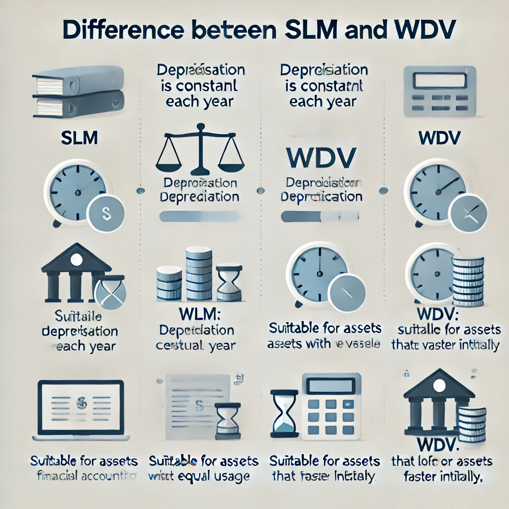 Difference Between SLM and WDV 