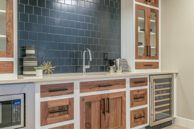 shiplap vs tile backsplashes enhancing your kitchens aesthetic subway tile kitchen backsplash with wood cabinets custom built michigan