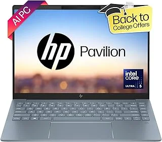 HP Pavilion Plus 14 AI-enhanced Laptop, Intel EVO Core Ultra 5 125H,14-inch (35.6 cm) 16GB, 512GB SSD, Intel Arc Graphics,...