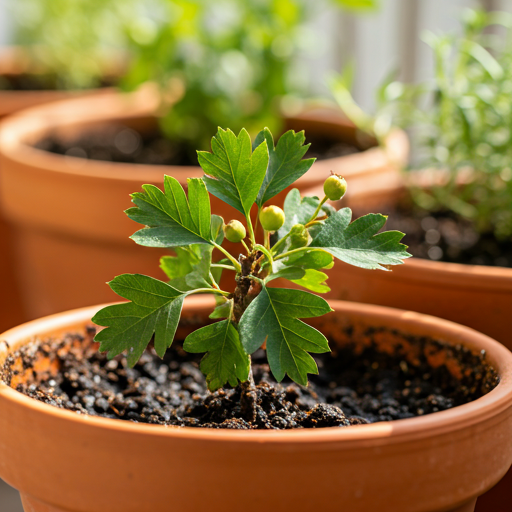 Growing Hawthorn Herbs in Containers