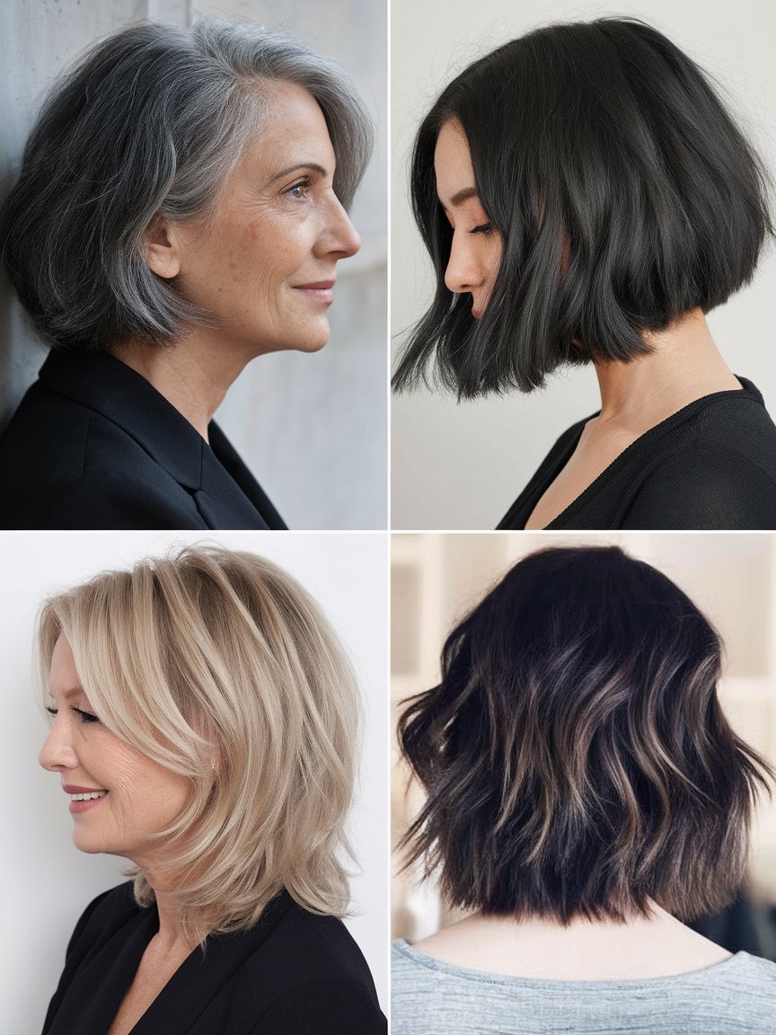 34. Classic Layered Bob