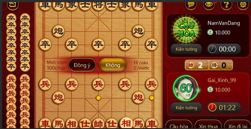 Cách di chuyển quân chờ trong game tại Sunwin