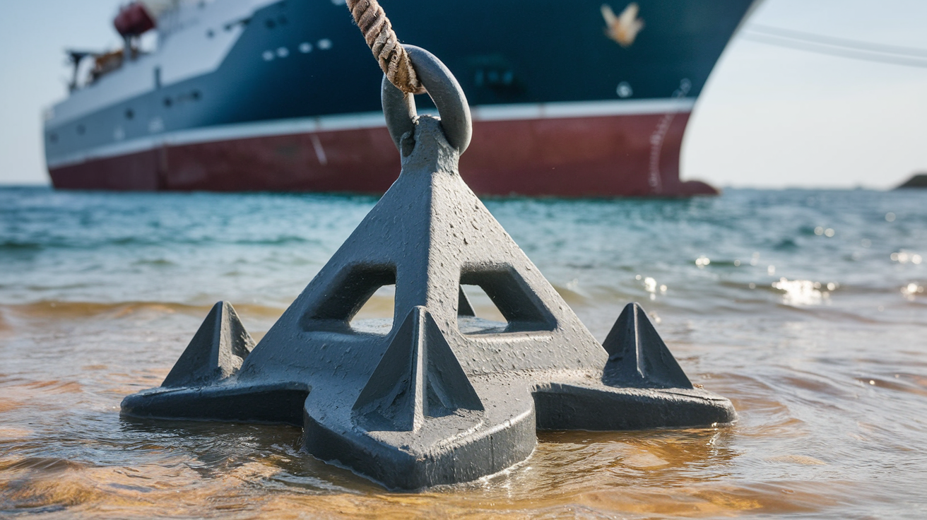  pyramid style mooring anchor 1000 