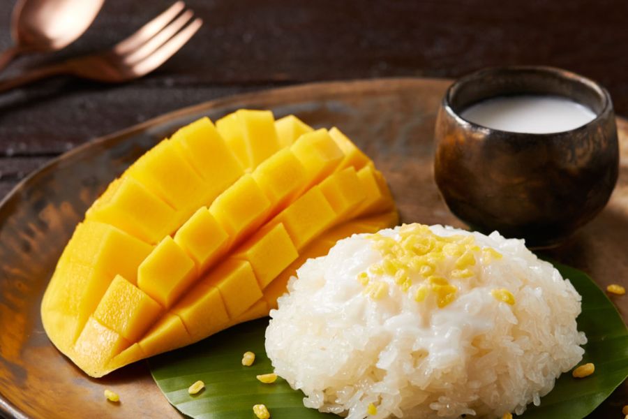 Khao Niew Mamuang, or Thai Mango Sticky Rice, is the perfect treat. 