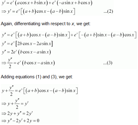 NCERT Solutions class 12 Maths Differential Equations