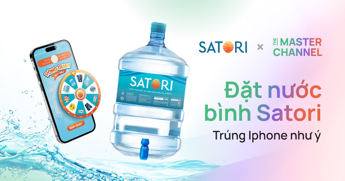 Satori triển khai chiến dịch promotion diện rộng đầu tiên với The Master Channel