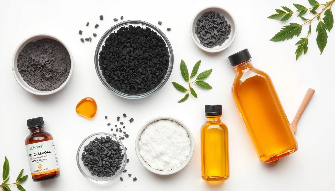 Various natural ingredients for blackhead treatment