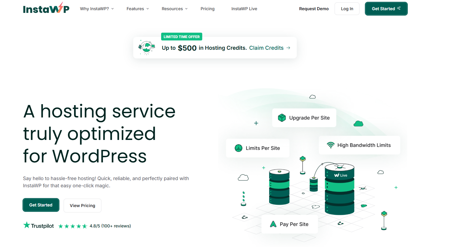 InstaWP Live- Best Managed WooCommerce Hosting 