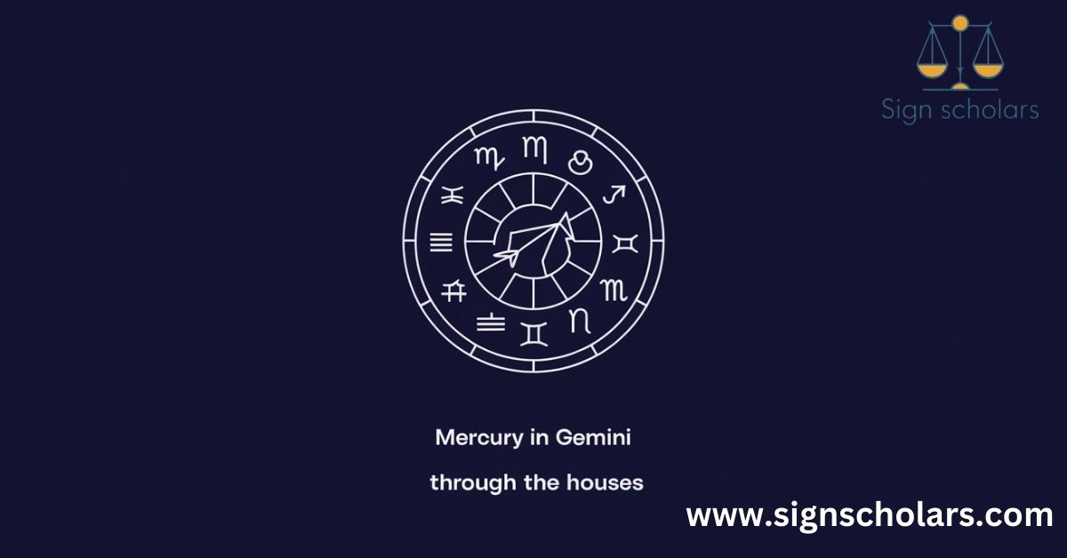 Mercury in Gemini Through the Houses