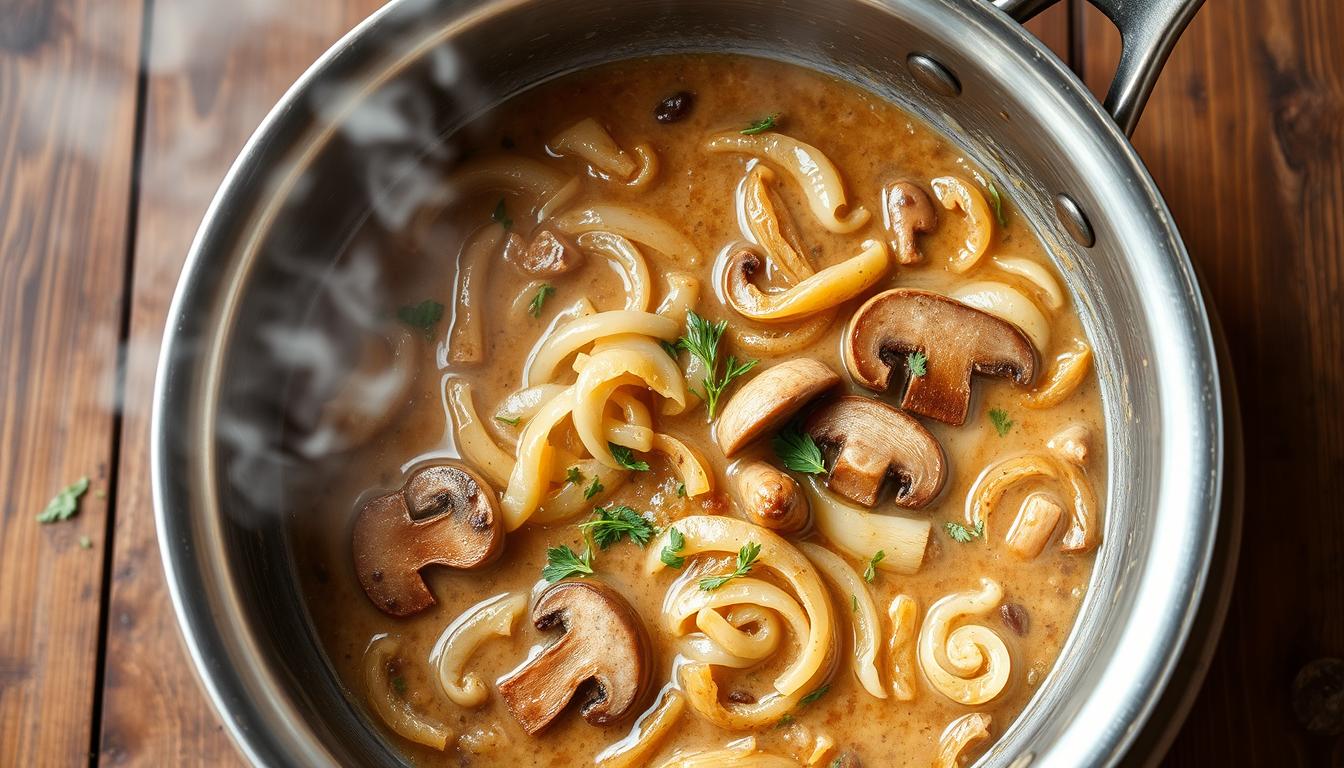 Mushroom-Onion Sauce