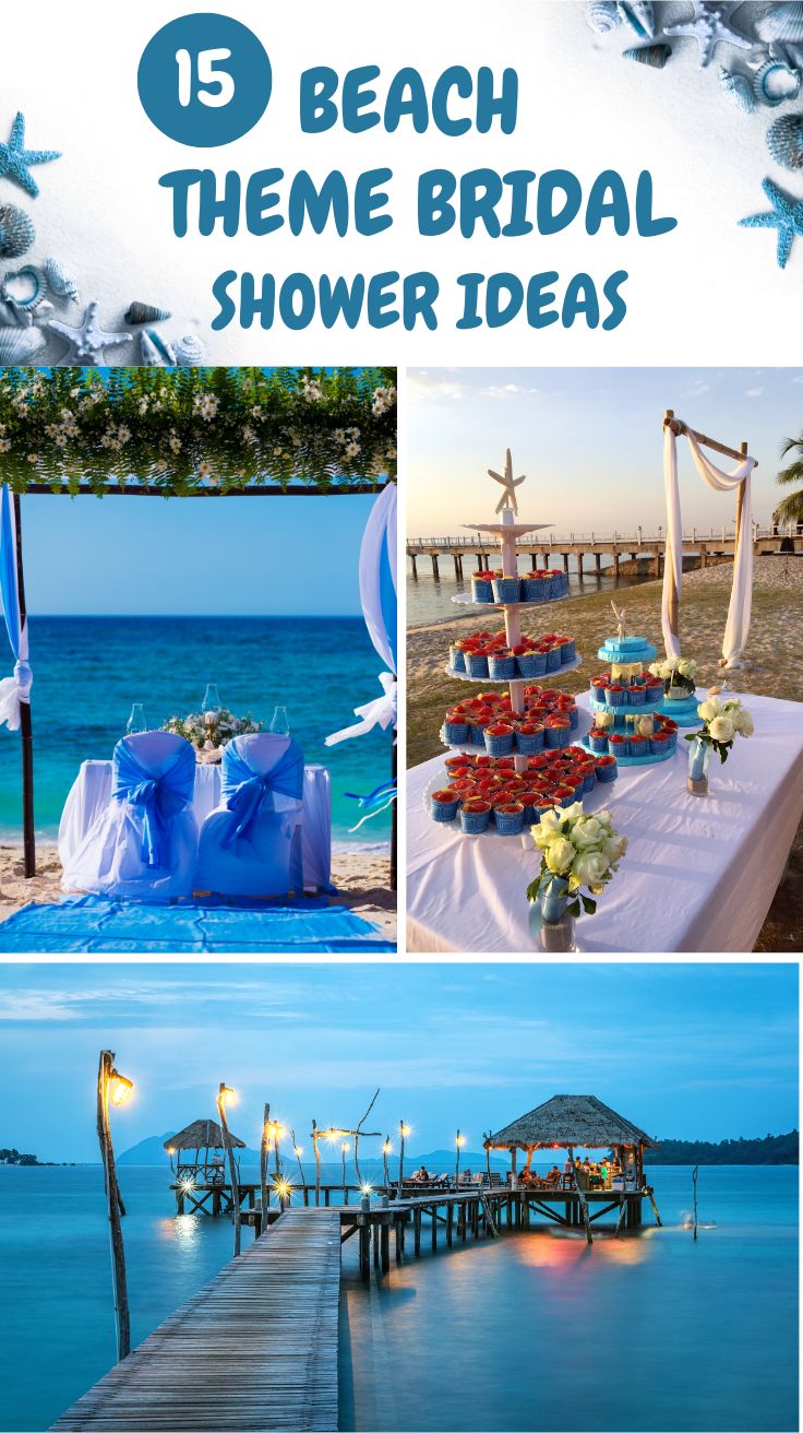 Beach Theme Bridal Shower Ideas