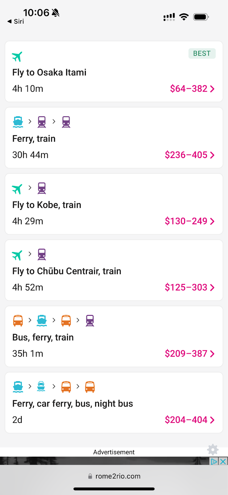 Traveling to Kyoto | plane train and bus prices for traveling to kyoto