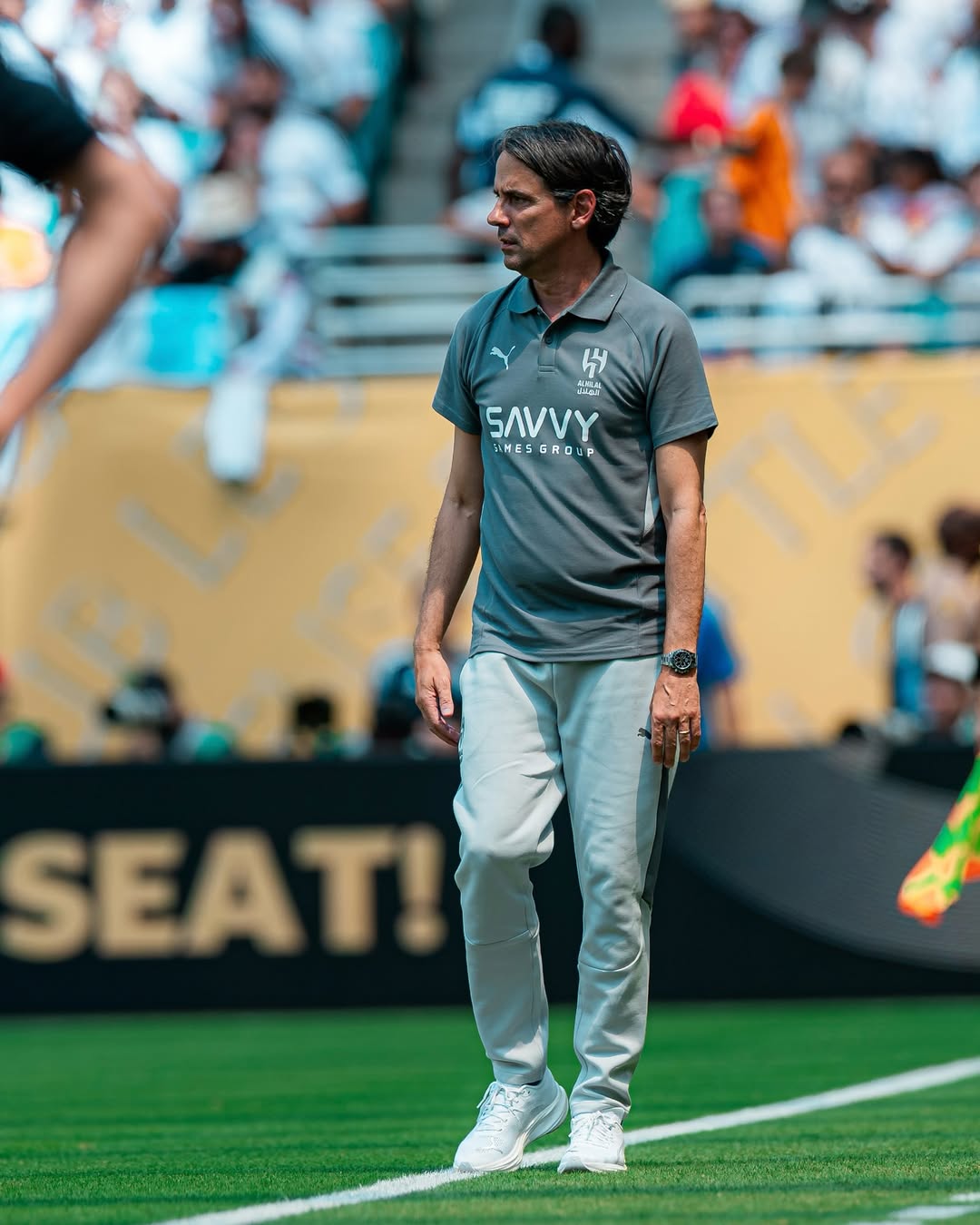 Técnico do Al Hilal Inzaghi