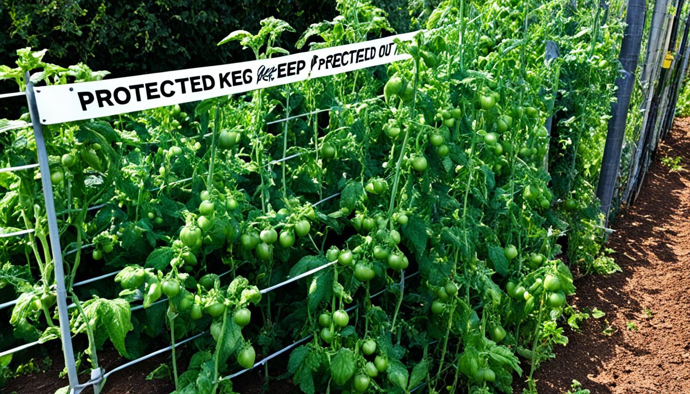 tomato plant protection