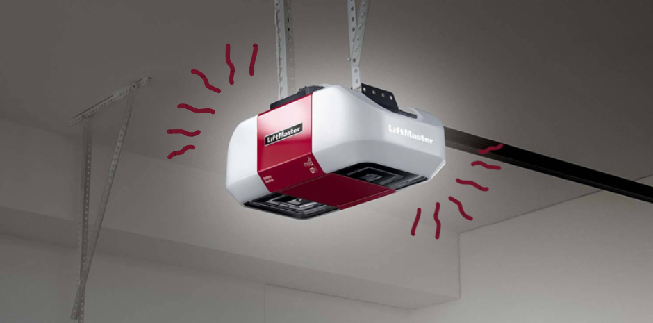 liftmaster garage door beeping