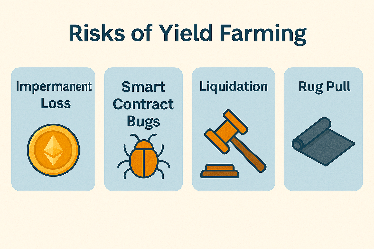 Risks of yield farming