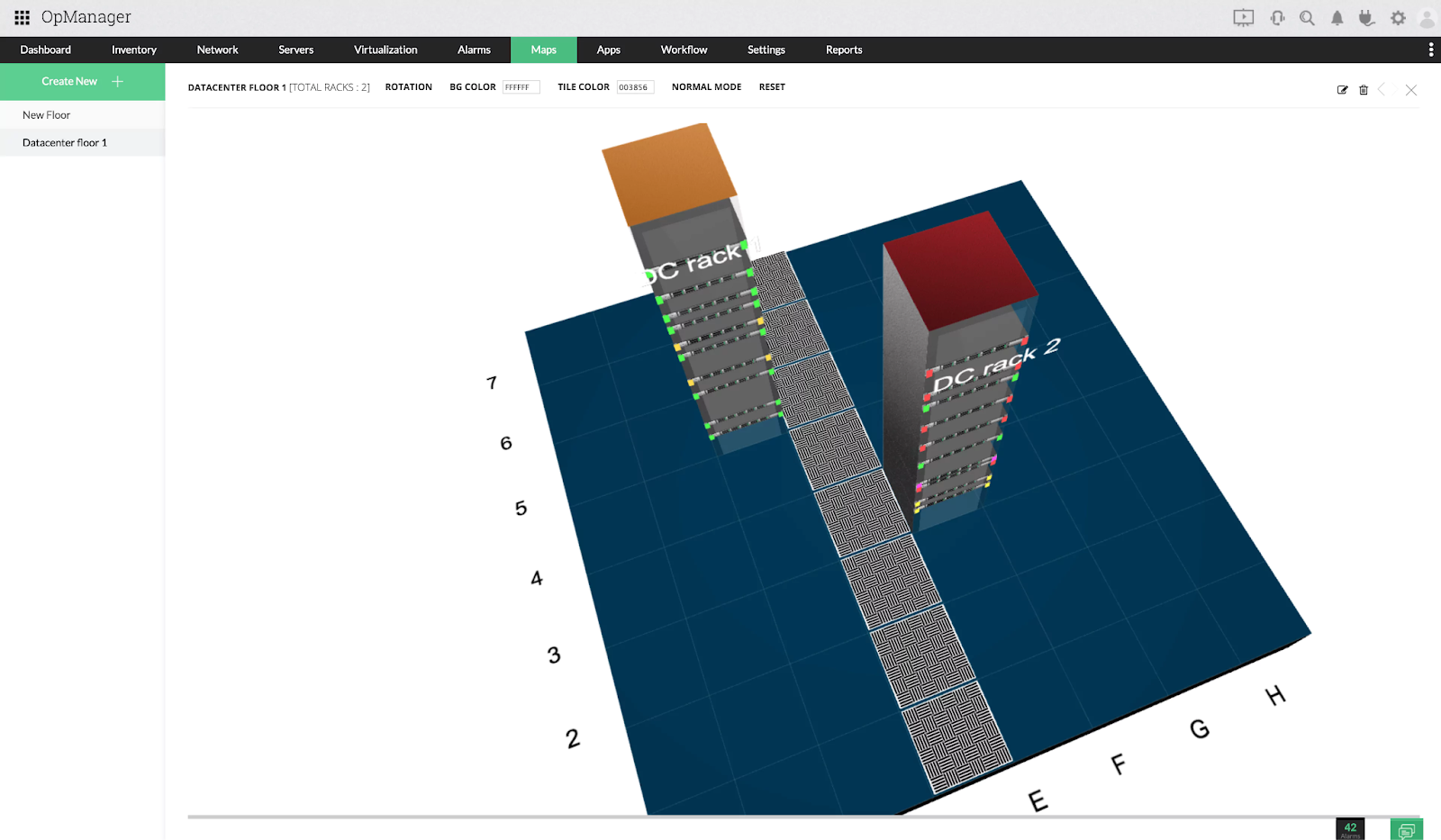 3d data center example