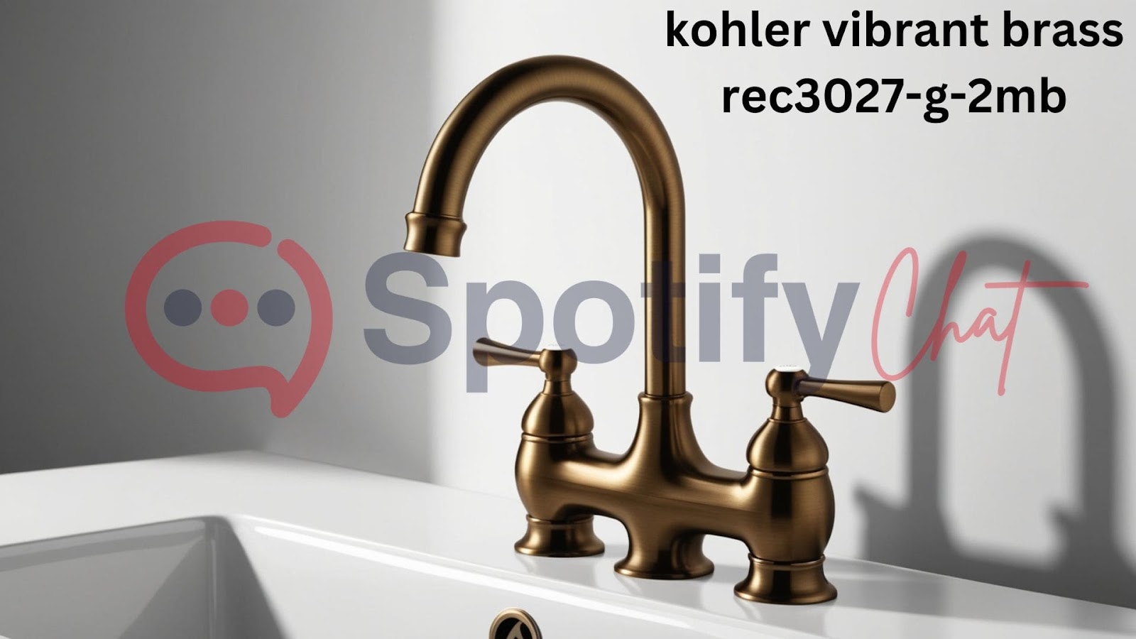 kohler vibrant brass rec3027-g-2mb