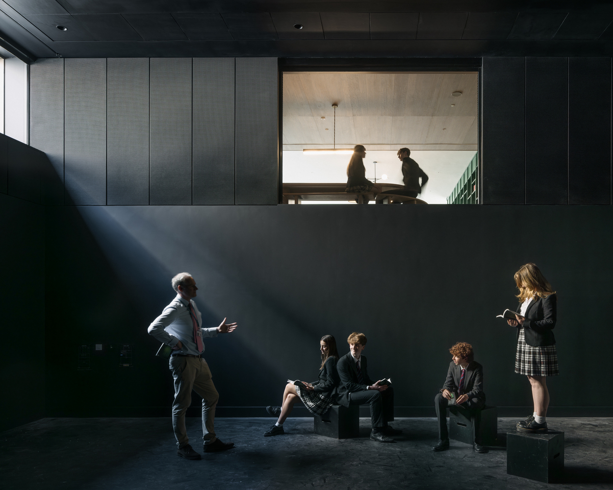 Brighton College Performing Arts Centre Drama Studio by krft