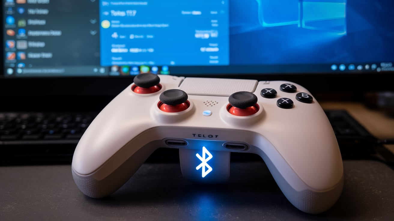 how to connect the Terios T17 controller to PC Bluetooth