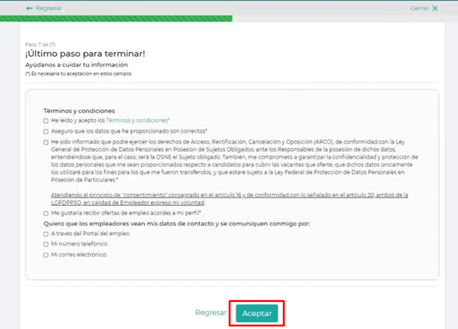 Portal del Empleo