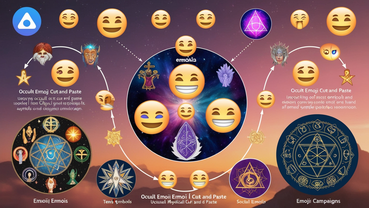 Occult Emoji Cut and Paste