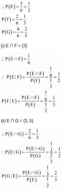 NCERT Solutions class 12 Maths Probability