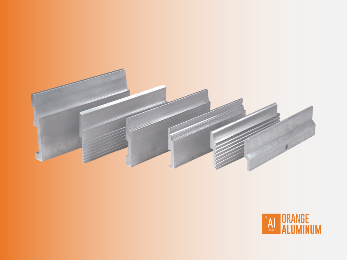 Different sizes and configurations of aluminum Z-Clips