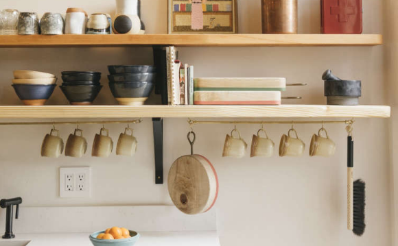 organising a small kitchen