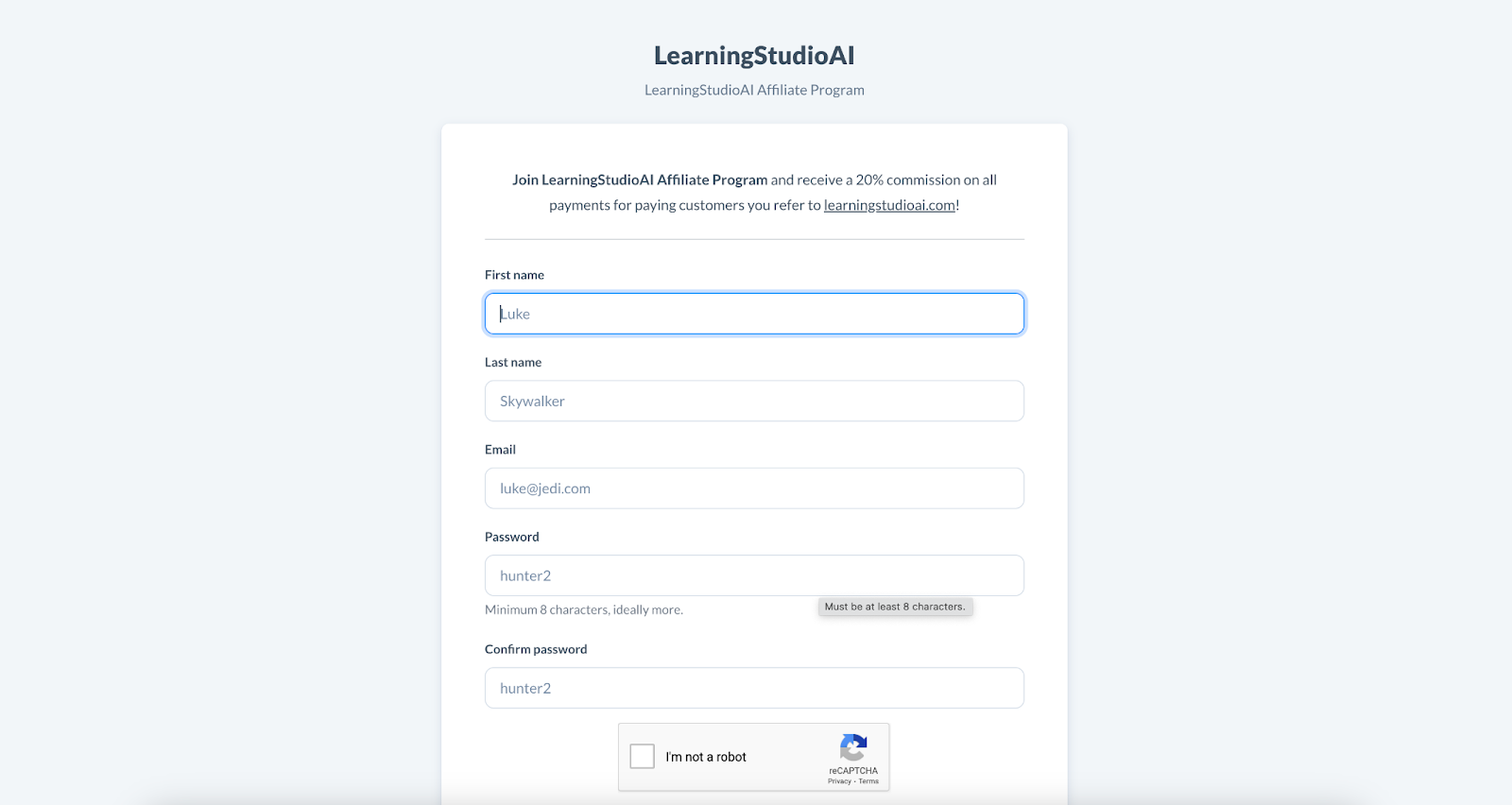 LearningStudio AI affiliate program