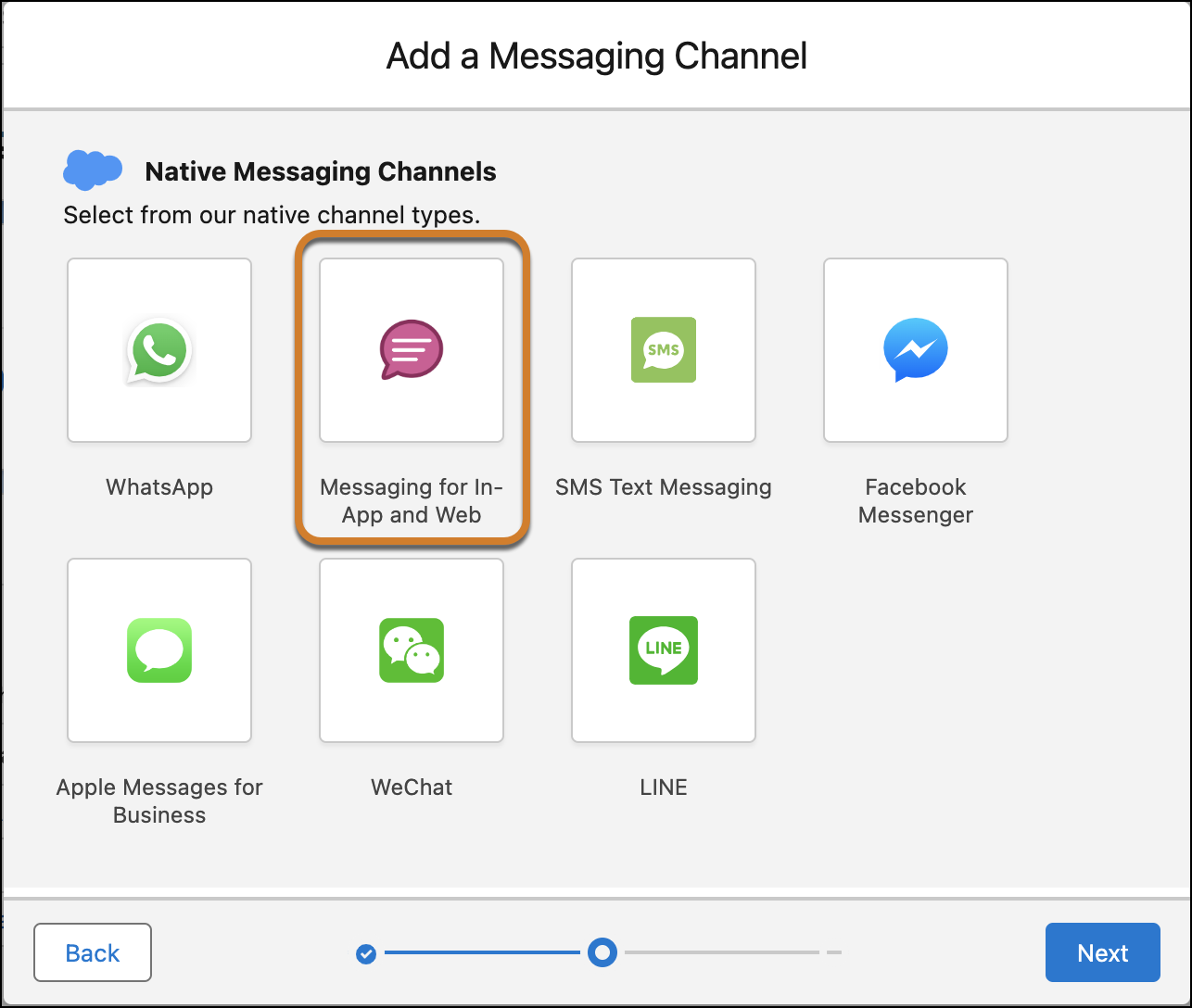 Create a Basic Messaging for Web Deployment in Five Minutes for an 