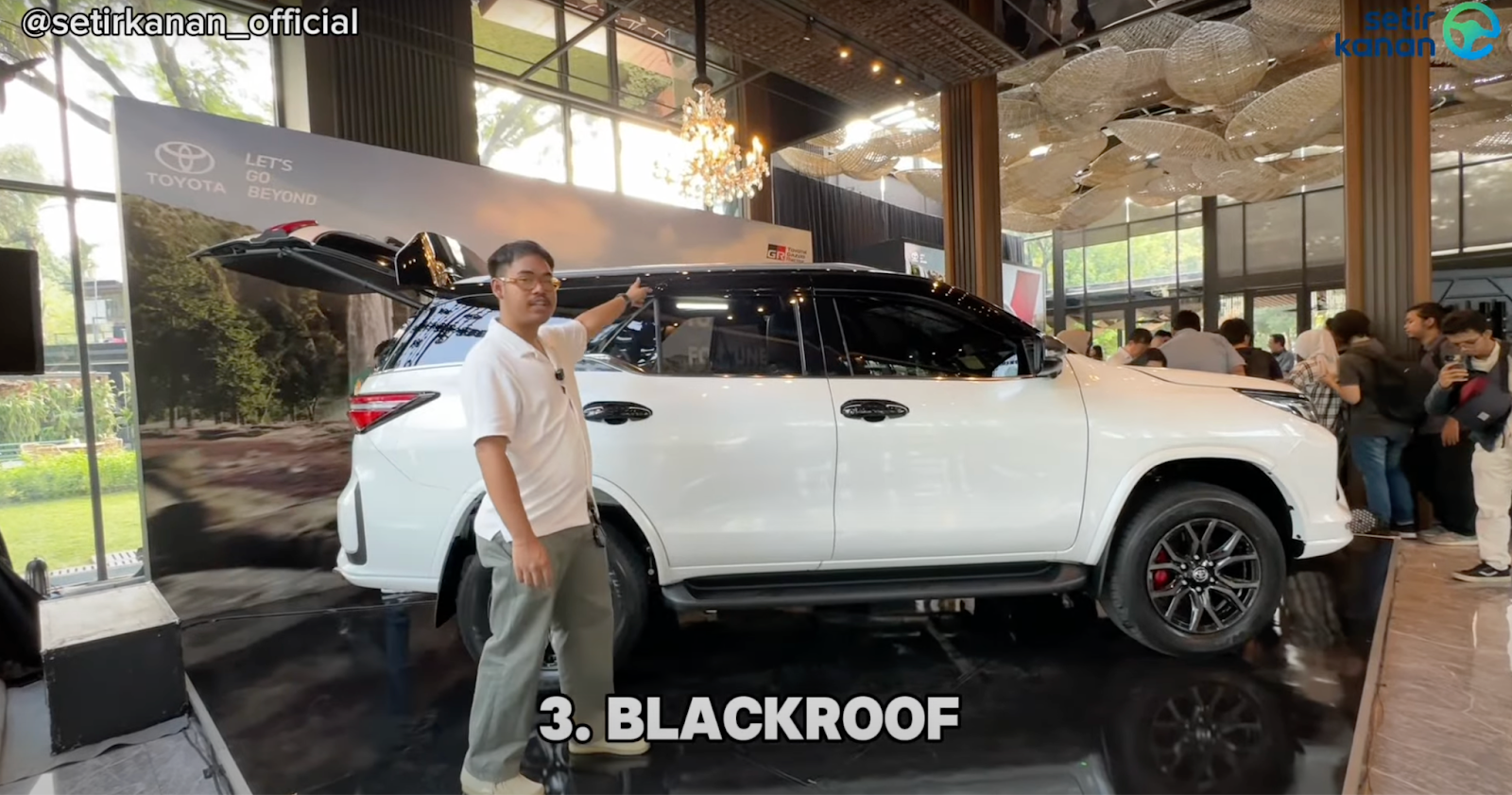 Blackroof Toyota Fortuner Facelift 2024