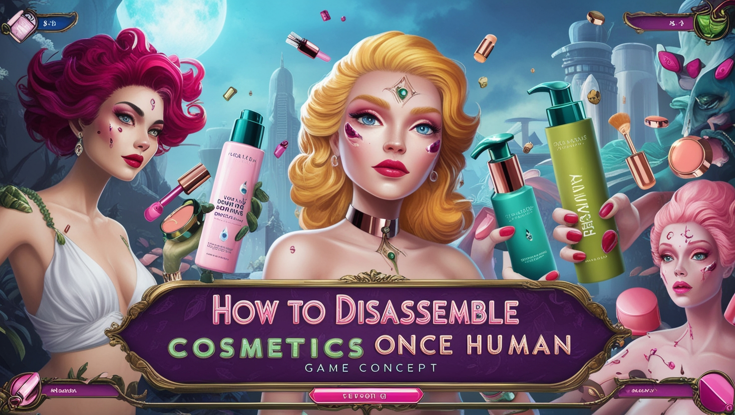 How to Disassemble Cosmetics Once Human