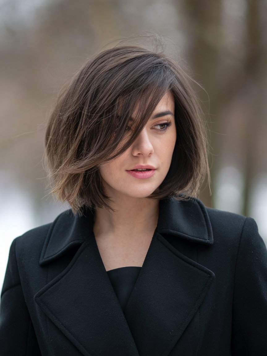 44. Layered Bob Haircut