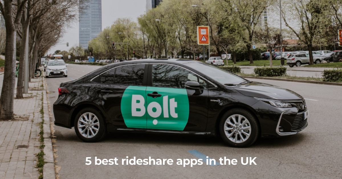 5 best rideshare apps in the UK