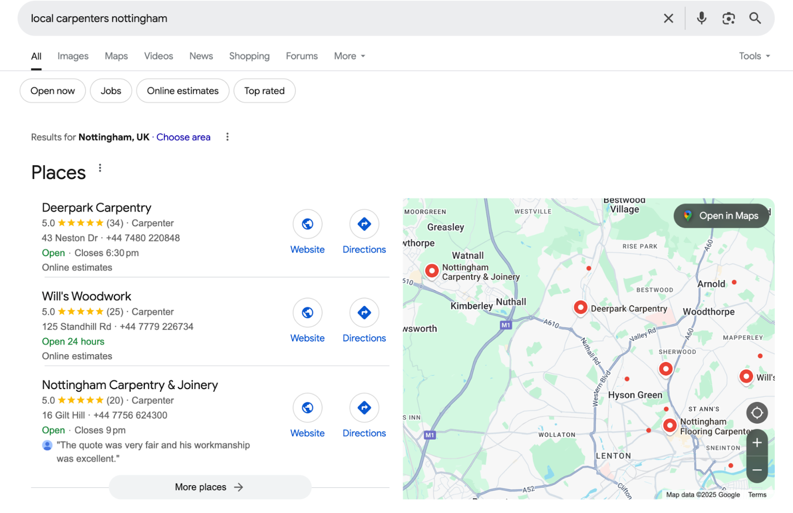 Google Map Pack
