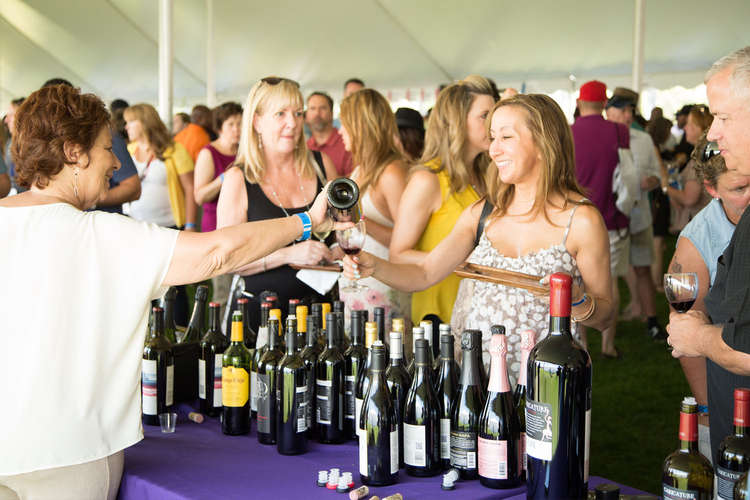 Wine tasting led  by experts.