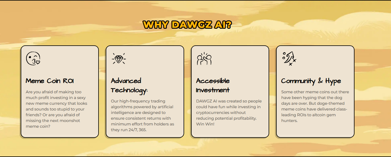 What makes Dawgz AI the best cryptocurrency to buy now?