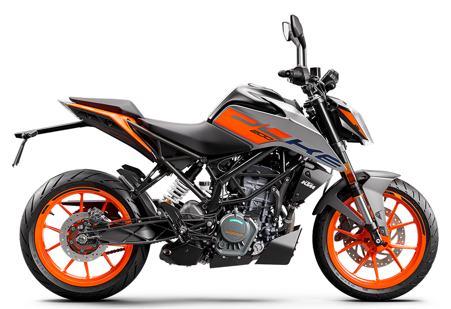 KTM 200 Duke - bike for short height